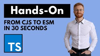 Migrate from CommonJS to ESM in just 30 seconds [upl. by Effie]