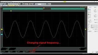 Arduino sine wave generator  Oscilloscope waveform [upl. by Whang]