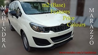 Mahindra Marazzo m2BaseNewly LaunchedIn Depth Features Review [upl. by Anneh]