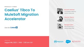 Caelius Tibco To MuleSoft Migration Accelerator  Product Demo [upl. by Notlrahc]