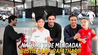 SURPRISE DADAKAN BUAT RAFATHAR PEMAIN TIMNAS NATHAN TJOE DATENG KE ANDARA BUAT MAIN BOLA BARENG [upl. by Rebecka967]