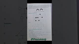 Class 12 Biology practical B Experiment no10 To study the prepared pedigree charts of genetic [upl. by Lipcombe850]