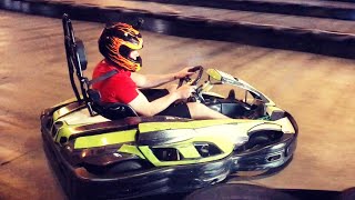 GO KARTS FUN  SB RACEWAY REVIEW  FERRARI WIN IN MONZA  SAN BERNARDINO CALIFORNIA  SEPTEMBER 2019 [upl. by Dreeda]