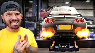 BUILDING A 10 SECOND NISSAN GTR IN 7 DAYS [upl. by Rokach585]