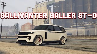 GALLIVANTER BALLER STD review  GTA Online Chop Shop DLC [upl. by Laura]