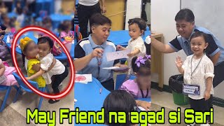 Sarina Hilario Ganap Sa FIRST DAY Of Class Jhong Hilarios Daughter [upl. by Naihs37]