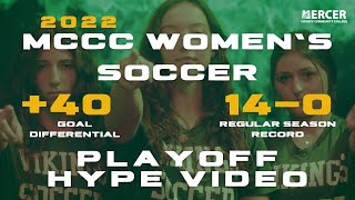 Hype up the undefeated Mercer County Community College womens soccer team [upl. by Bo889]