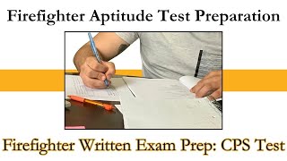 Firefighter Written Exam Prep CPS Time Strategy [upl. by Chelsie]