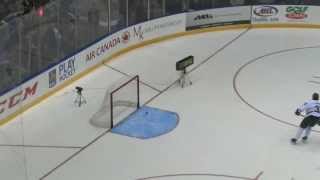 Magnus Nygren hardest shot record  2014 AHL All Star Classic Skills Competition [upl. by Maureen]