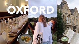 a week in my life at oxford  dorm tour high table dinner studying cafes ☕️ [upl. by Oeht]