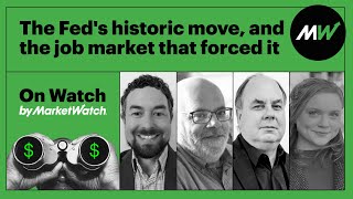 The Feds historic move and the job market that forced it  On Watch by MarketWatch [upl. by Leeanne]