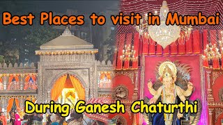 Best Pandals to visit in Mumbai during Ganesh Chaturthi [upl. by Pia]