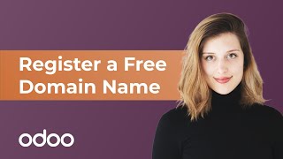 Register a Free Domain Name  Odoo Website [upl. by Etnemelc]