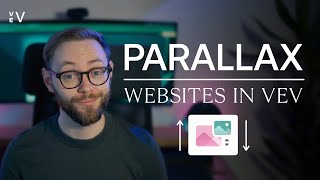 How to Build a Parallax Website in Vev [upl. by Arodal]