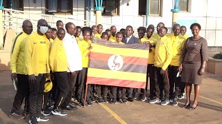 2023 World Athletics Cross Country Championships  Team Uganda off to Bathurst Australia [upl. by Anawd]