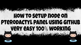 How to setup full node on pterodactyl panel on github  Deadlox [upl. by Epillihp680]