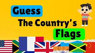 Can You Guess the Country Flags  Ultimate Flag Quiz Challenge 🌍🏳️‍🌈 [upl. by Bazil]