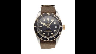 Tudor Black Bay Pre Owned Watch Ref 79733 [upl. by Avehstab]