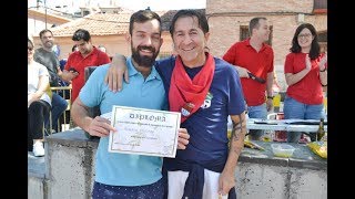 Tercer Campeonato de Lanzamiento de Tito de aceituna en las Fiestas de Laguna de Duero [upl. by Edric]