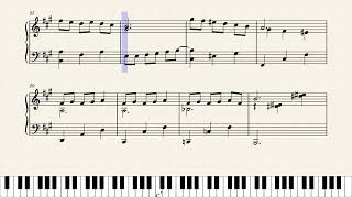 Mia and Sebastians theme  Lalaland  John Hurwitz  Partition piano facile [upl. by Nameerf]