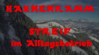 Kitzbühel Hahnenkamm Streif im Alltagsbetrieb 16032016 [upl. by Eelreveb357]