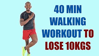 40 Minute Walking Workout to Lose 10KGS without Starvating Yourself🔥6000 Steps🔥 [upl. by Etirugram]