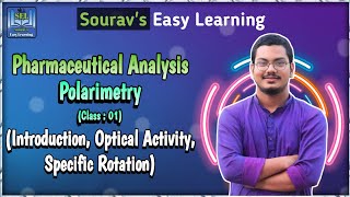 Introduction to polarimetry optical activityspecific rotation Polarimetryclass01 Analysis [upl. by Ahsiemac]