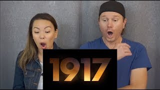 1917 Official Trailer  Reaction amp Review [upl. by Yedsnil]