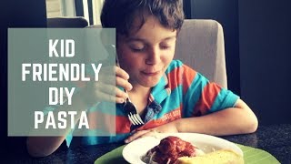 COOKING WITH KIDS Review of the Philips Compact Pasta Maker [upl. by Annayad]