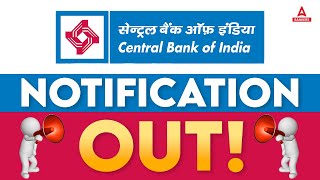 Central Bank of India Recruitment 2023  CBI Specialist Officers Notification Out  Full Details [upl. by Virendra157]