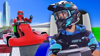 I Tried Racing The Fastest Go Karts [upl. by Yannodrahc879]