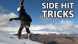 Side Hit Snowboarding Tricks In New Zealand [upl. by Oleusnoc971]