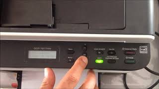 Impresora Multifuncional Brother DCP1617NW Toner Reset Anuncio Toner Agotado [upl. by Bellanca756]