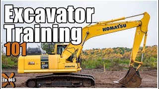 How to Operate an Excavator  Heavy Equipment Operator ep 063 [upl. by Allit]