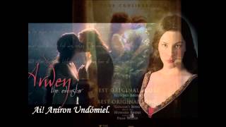 arwen and aragorns theme aniron lyricslord of the rings soundtrack [upl. by Mensch]