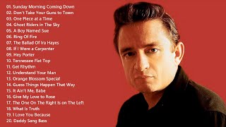 Johnny Cash Greatest Hits  The Best Of Johnny Cash  Johnny Cash Full Album [upl. by Pollak]