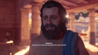 Assassins Creed Odyssey Sokrates The Philosopher Introduction [upl. by Yrallam]