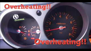 Car overheating Nissan 350z [upl. by Odnalo]