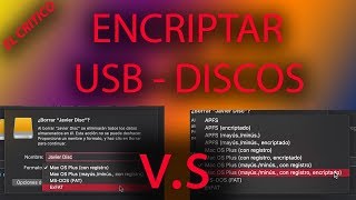 🔒Como 👾 ENCRIPTAR ☠️ usb memorias y discos externos en macOS poner clave a usb discos [upl. by Brasca]