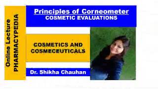 Cosmetic Evaluation  Principles of Corneometer [upl. by Hy485]