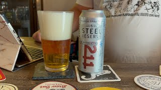 Steel Reserve  Lager  Steel Reserve Brewing Co  81�v [upl. by Luhe]