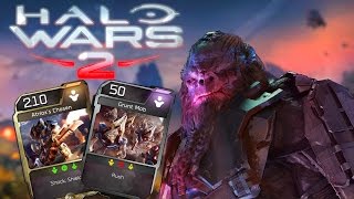 Halo Wars 2 Blitz Tips  Atriox Infantry Deck Build Guide [upl. by Yemarej74]