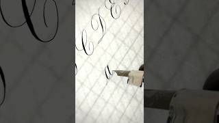 Copperplate Calligraphy a calligraphy calligraphyforbeginners handwriting pointedpencalligraphy [upl. by Halil]