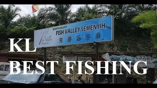 Kuala Lumpur Best Pond Fishing Spot  Fish Valley Semenyih [upl. by Ellenar947]