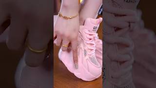 Shine Bright in Chic Pink Shoes 🤩 pinkshoes bestshoes fashion runningshoes womansshoes sheshoe [upl. by Alil]