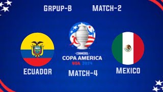 Ecuador vs Mexico Copa America 2024 Match3 GroupBM2 Fts Gameplay copaamerica football comebol [upl. by Monson]