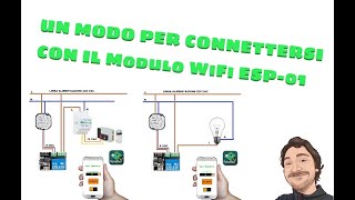 RELE WIFI DIRECT ESP01 PER CONTROLLARE TUTTO DA SMARTPHONE [upl. by Bibeau]