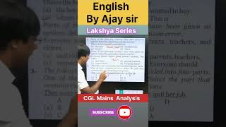 ajaysir english motivation teacher study students ssccgl upsc [upl. by Va696]