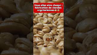 La viande végétarienne à base de gluten 🌱🍔 shorts food meat vegan factory cooking fyp feed [upl. by Anav]