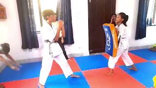 Karate Kick Practice at JST Institute of Martial Arts  Power amp Precision Training [upl. by Etneciv]